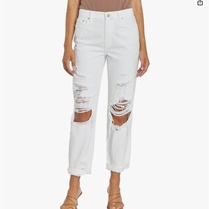 Pistola Presley High Rise Distressed Jeans